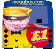 Nowa promocja Megabus za 1 GBP